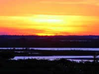 Paisaje de los ríos Corriente y Paraná